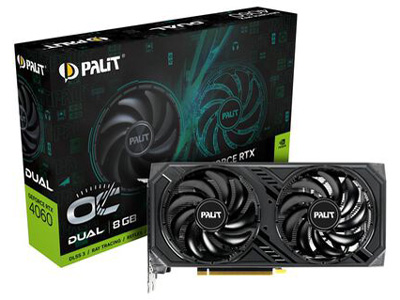 NE64060T19P1-1070D (GeForce RTX 4060 Dual OC V1 8GB) [PCIExp 8GB] �h�X�p�����胂�f�� �̐��i�摜