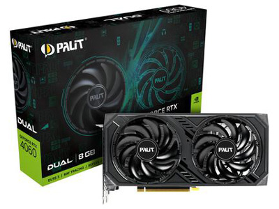 NE64060019P1-1070D (GeForce RTX 4060 Dual V1 8GB) [PCIExp 8GB] �h�X�p�����胂�f�� �̐��i�摜