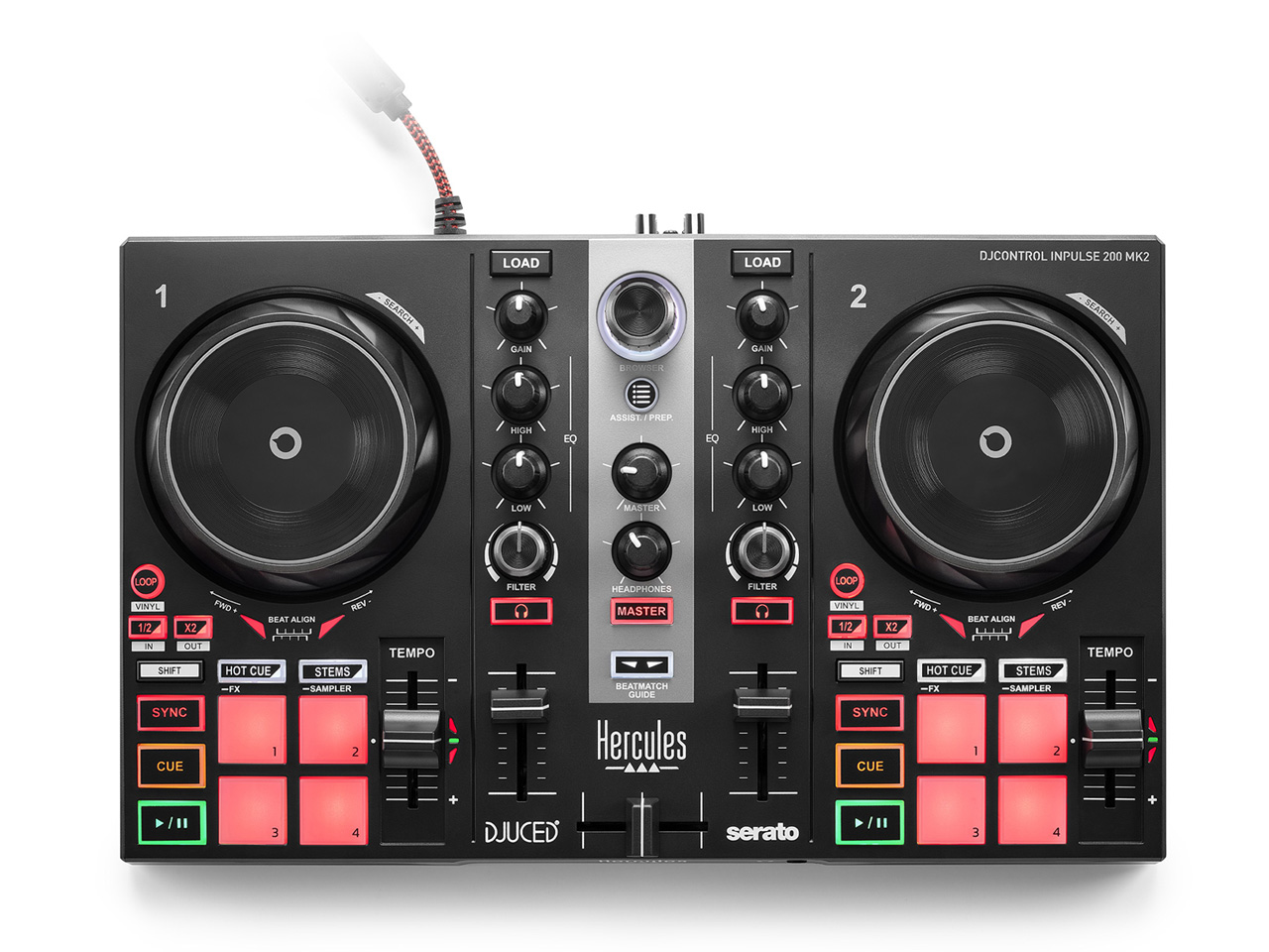 DJControl Inpulse 200 MK2 �̐��i�摜