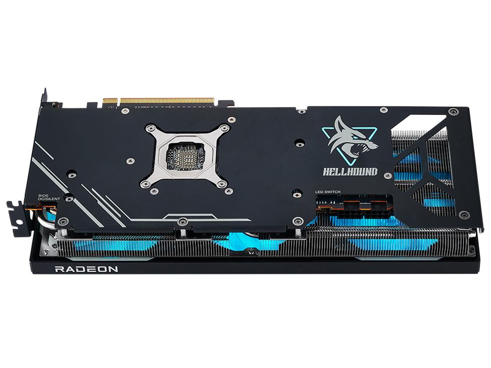 PowerColor Hellhound AMD Radeon RX 7800 XT 16GB GDDR6 RX7800XT 16G-L/OC [PCIExp 16GB]