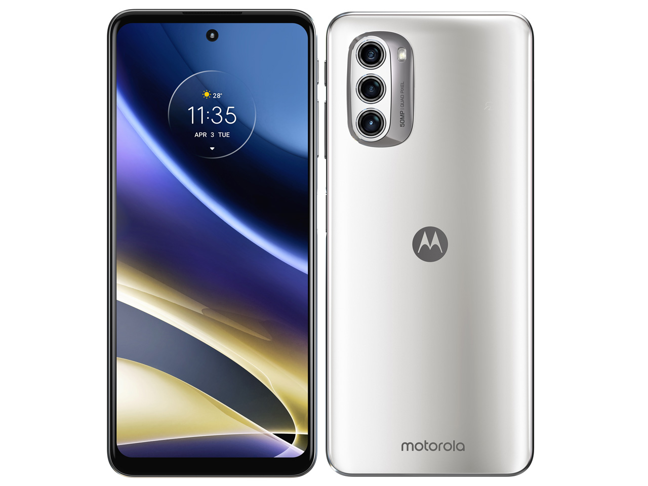 moto g52j 5G SPECIAL SIM�t���[ [�p�[���z���C�g] �̐��i�摜