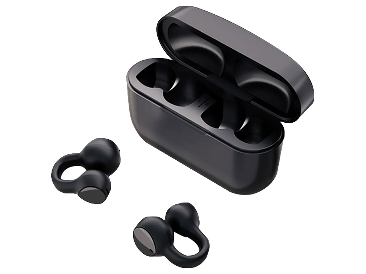 cheero Wireless Open Earphones Smart CHE-645 [�u���b�N] �̐��i�摜