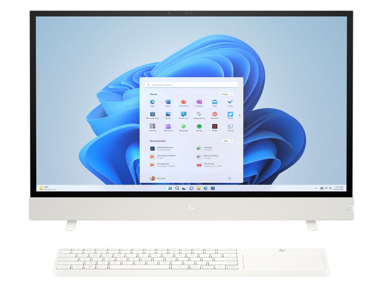 ENVY Move All-in-One 24-cs0000jp �X�^���_�[�h���f�� [�V�F���z���C�g] �̐��i�摜