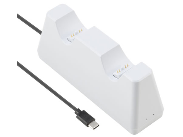 CYBER�E�_�u���[�d�X�^���h(DualSense Edge/DualSense�p) CY-P5CCS2-WH [�z���C�g] �̐��i�摜