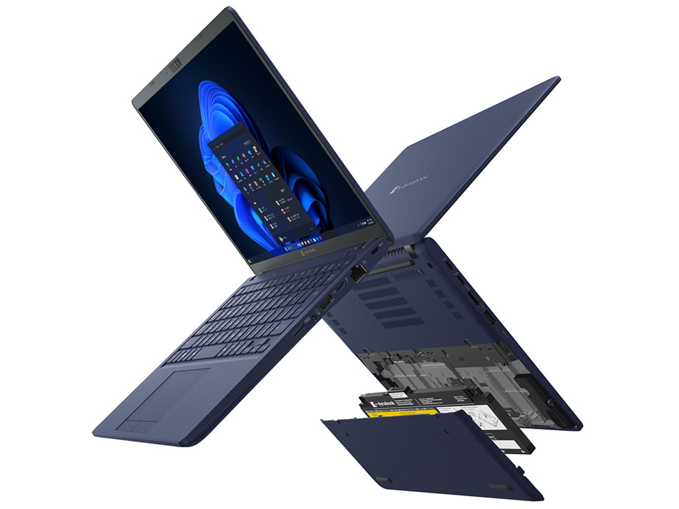 dynabook XZ/HW W6XZHW7RAL 13.3�^WUXGA Core i7 1360P 512GB SSD Office�Ȃ� [�_�[�N�e�b�N�u���[] �̐��i�摜