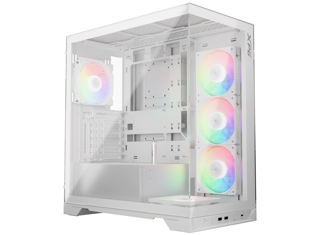 PCケース(自作PC用) XPG INVADER X INVADERXMT ADATA XPG INVADER X INVADERXMT-WHCWW [ホワイト] 価格比較