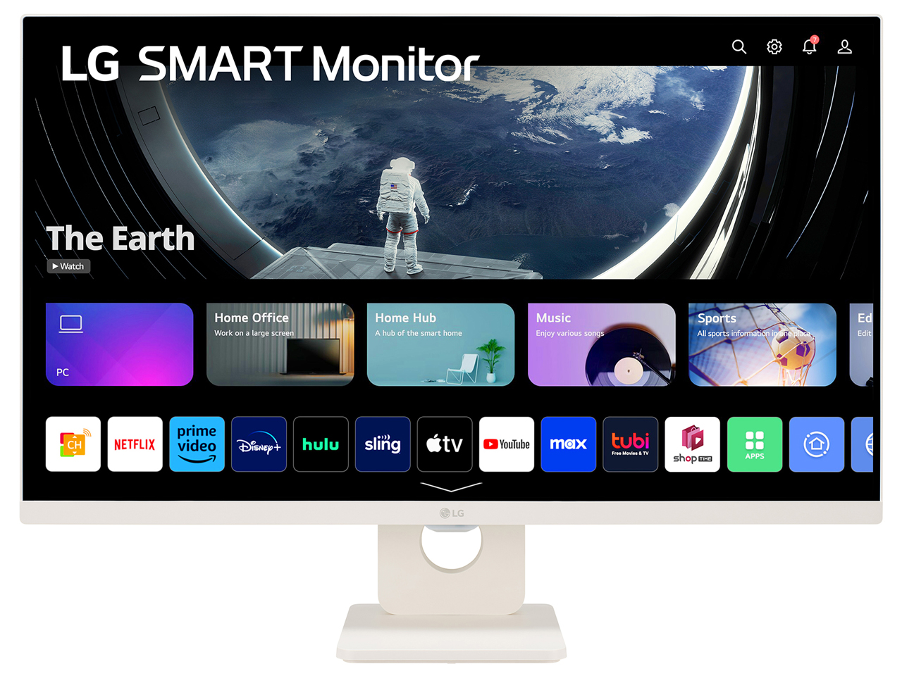 MyView Smart Monitor 27SR50F-W [27インチ ホワイト]