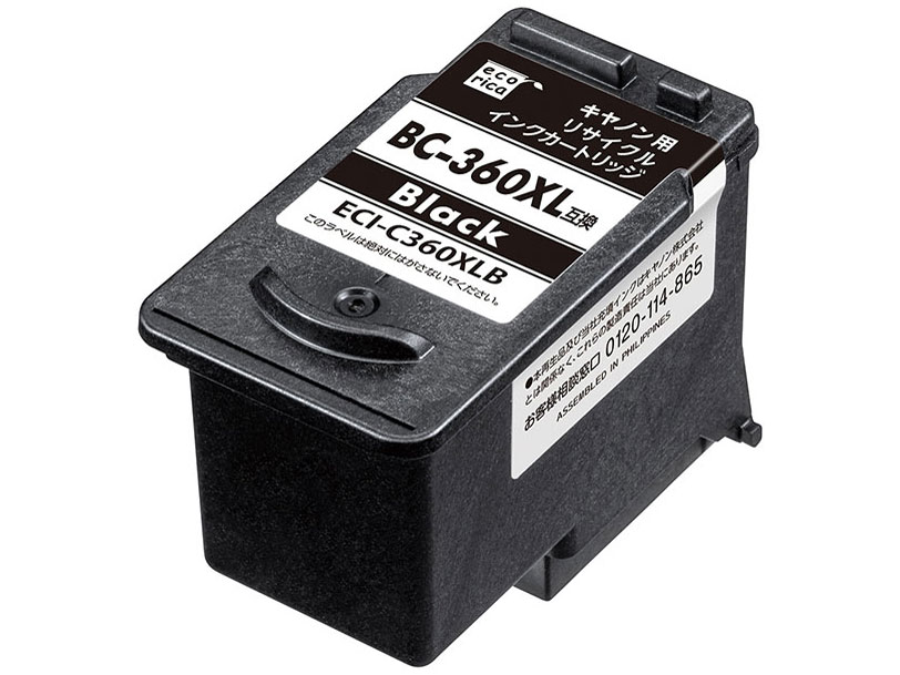 ECI-C360XLB [�L���m���p BC-360XL �u���b�N] �̐��i�摜