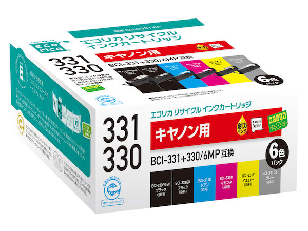 ECI-C331-6P [�L���m���p BCI-331+330/6MP 5�F�p�b�N] �̐��i�摜