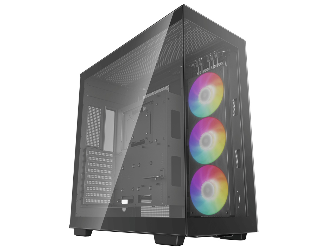 【自作PCケース】 Deepcool ch780 wh Building a white PC with a pillarless case that focuses on
