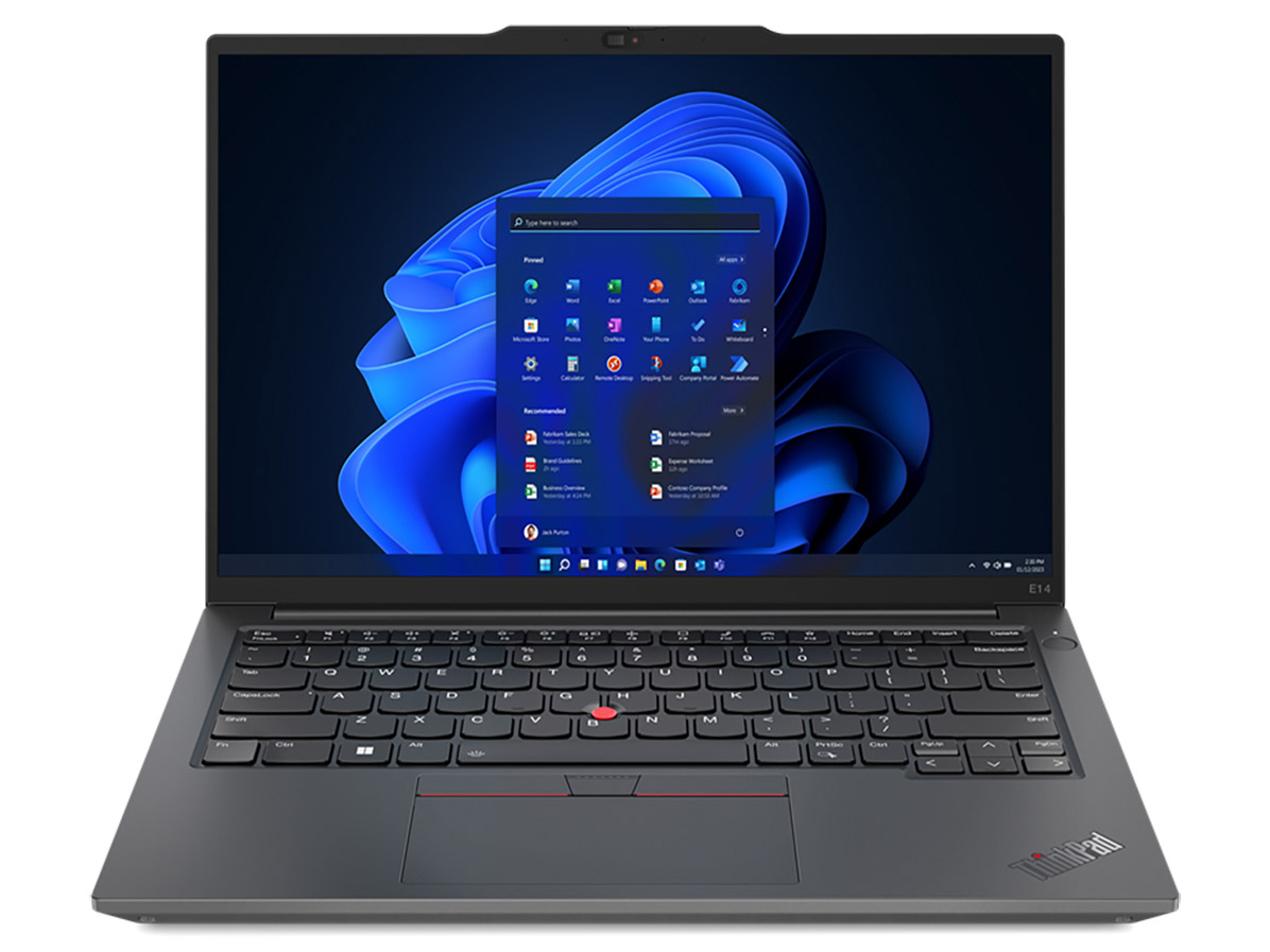 ThinkPad E14 Gen 5 Core i7 13700H�E16GB�������[�E1TB SSD�E14�^2.2K�t������ 21JKS0KE00 [�u���b�N]