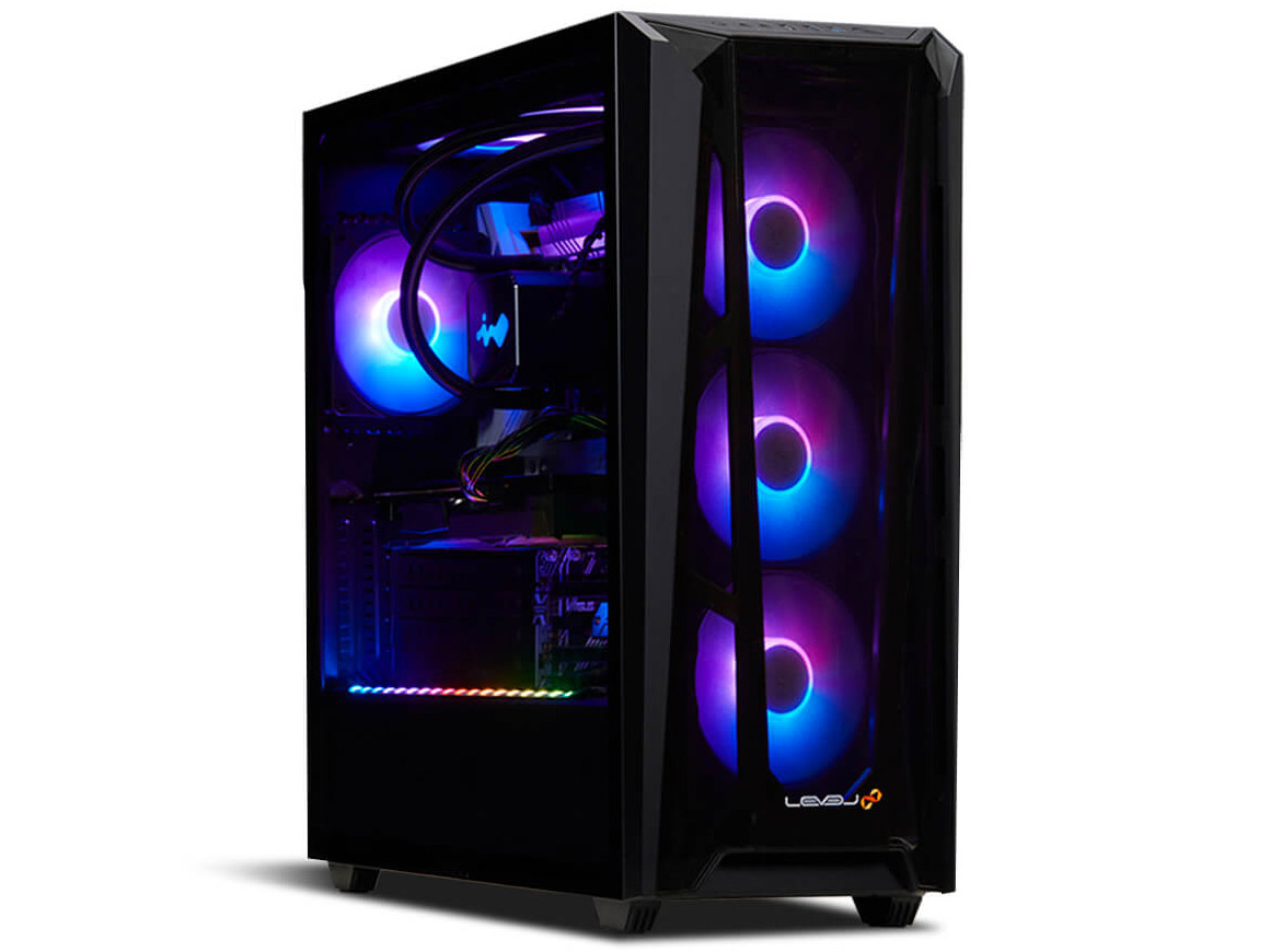 LEVEL-R67A-LC137KF-RLX [RGB Build] Core i7 13700KF/16GB������/1TB NVMe M.2 SSD/RTX 4060/700W �̐��i�摜