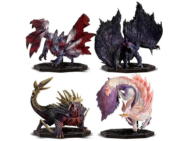 CAPCOM FIGURE BUILDER CUBE MONSTER HUNTER 4�̃Z�b�g�{�b�N�X(�S�A�E�}�K��/����q�s�̃o���t�@���N/�}�K�C�}�K�h/�^�}�~�c�l) �̐��i�摜