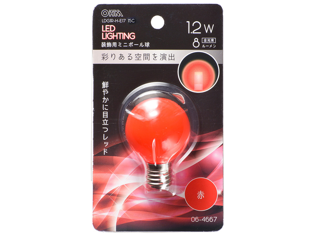 LDG1R-H-E17 15C [�N���A�ԐF] �̐��i�摜