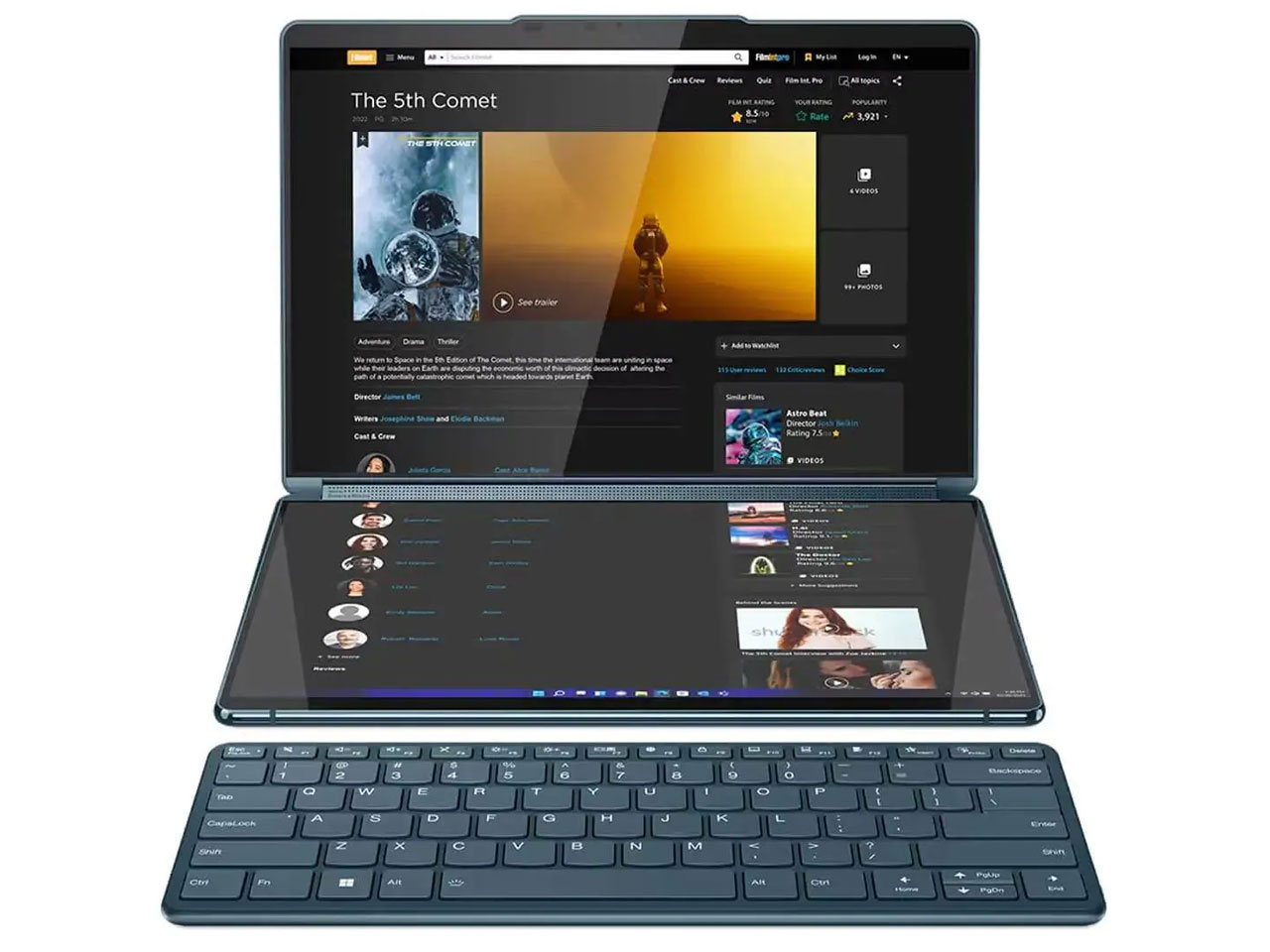 Yoga Book 9i Gen 8 82YQ004KJP [�^�C�_���e�B�[��] �̐��i�摜
