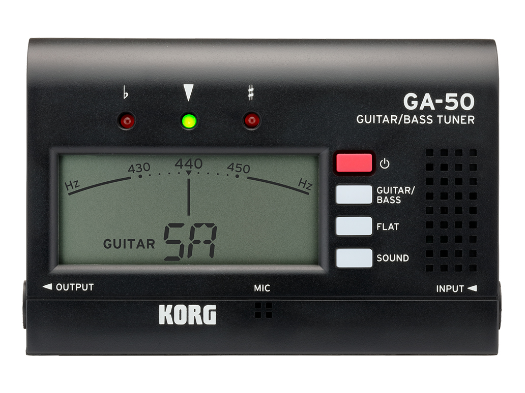 GUITAR/BASS TUNER GA-50 �̐��i�摜