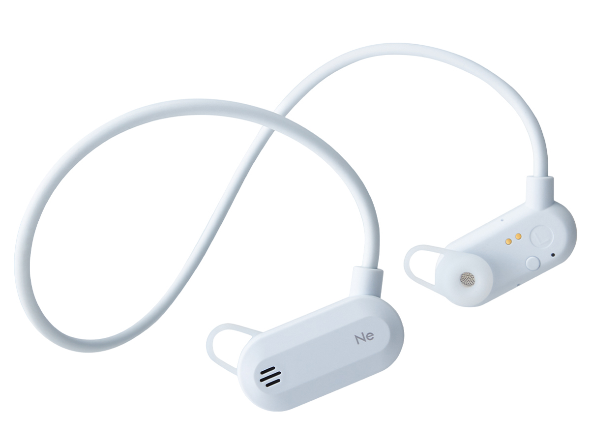 R100BT ワイヤレスイヤホン 赤黒　RADIUS ラディウス　左右一体型 HP-R100BT LDAC/aptX HDコーデック対応 Bluetoothイヤホン HP
