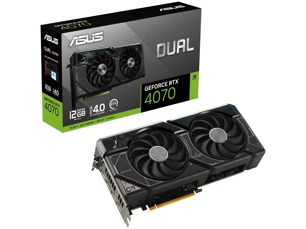 DUAL-RTX4070-12G [PCIExp 12GB] �̐��i�摜