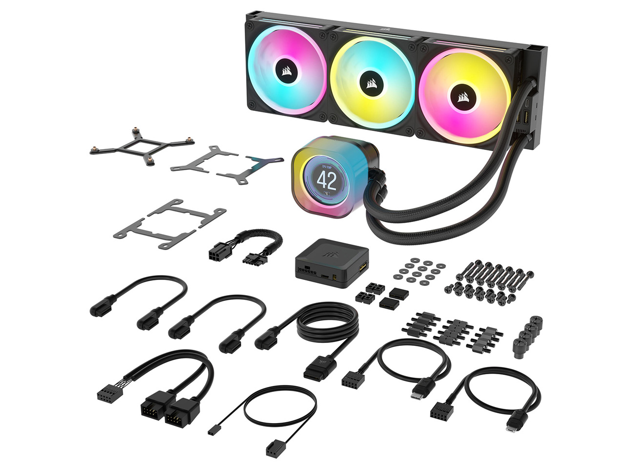 iCUE LINK H150i LCD CW-9061008-WW [�u���b�N]