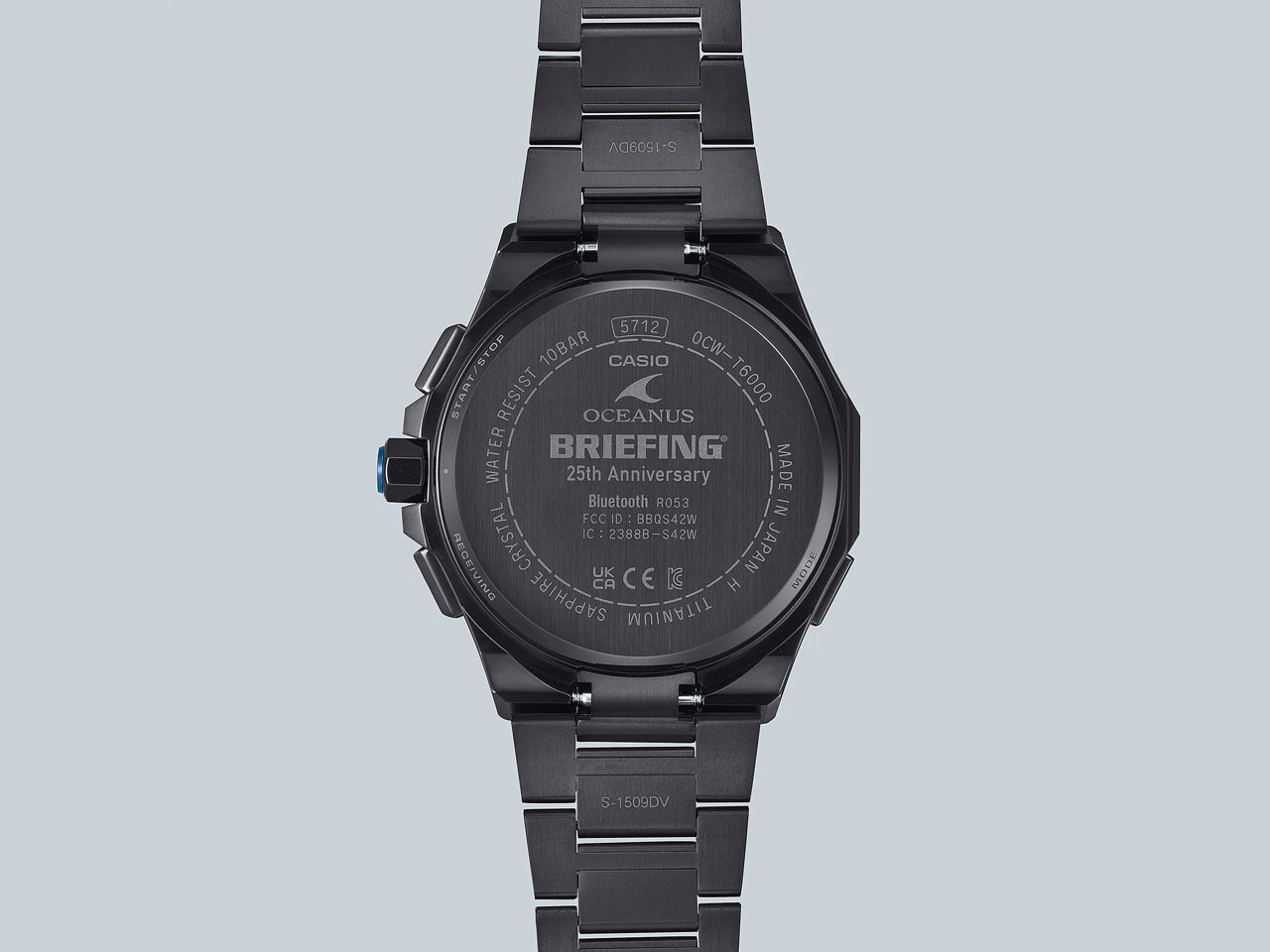 �I�V�A�i�X BRIEFING �R���{���[�V�������f�� 25th Anniversary Limited Edition OCW-T6000BR-1AJR