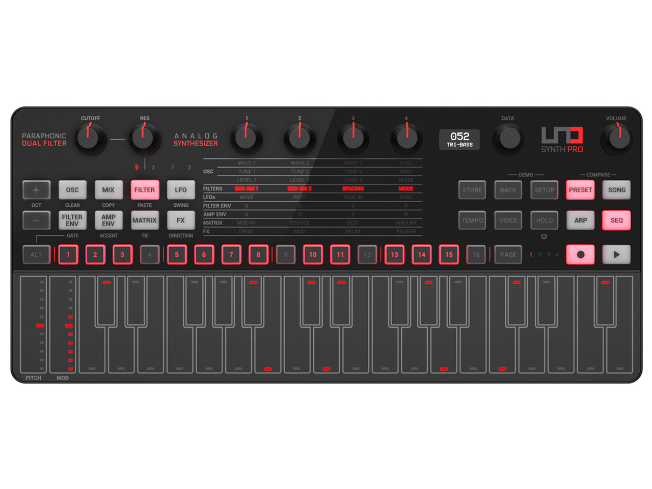 UNO Synth Pro Desktop Black Edition �̐��i�摜