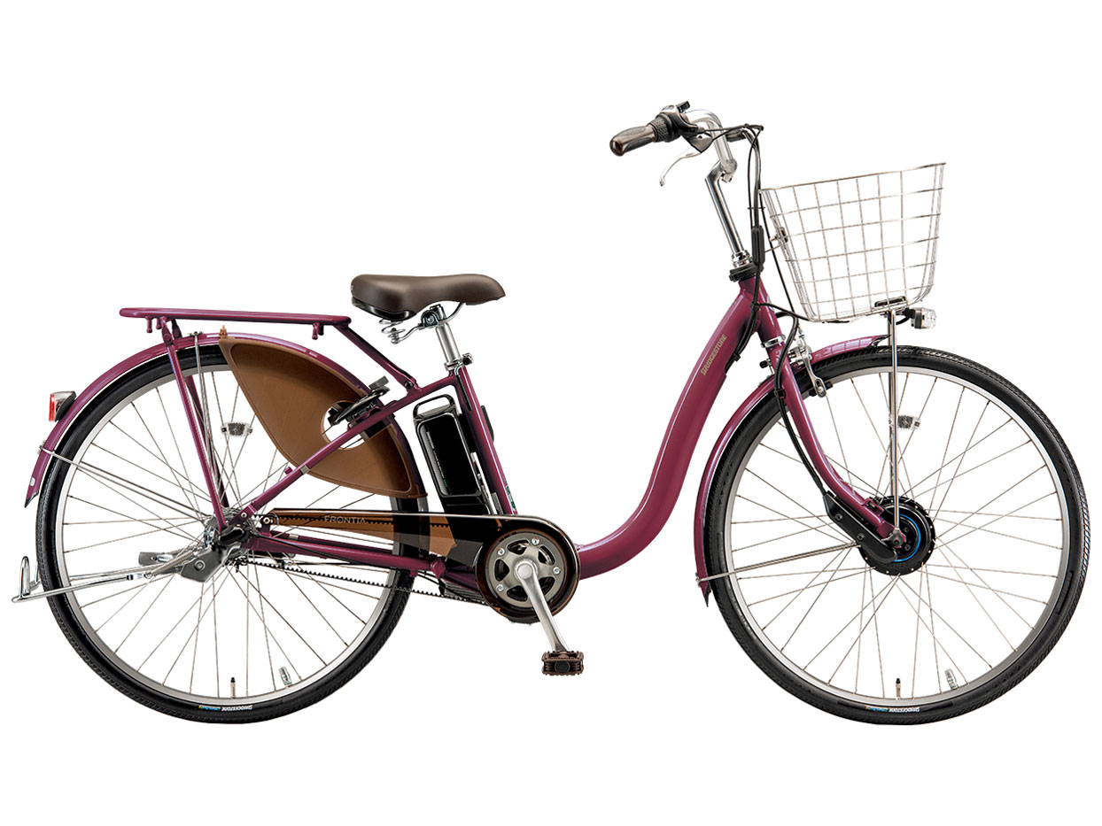 ブリヂストン　電動自転車　フロンティア デラックス F6DB40 + 専用充電器 たっぷり乗るならブリヂストン フロンティアデラックス | セオ