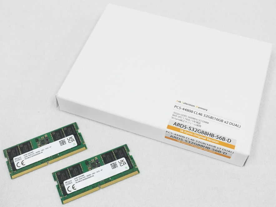 ARD5-S32G88HB-56B-D [SODIMM DDR5 PC5-44800 16GB 2���g] �̐��i�摜