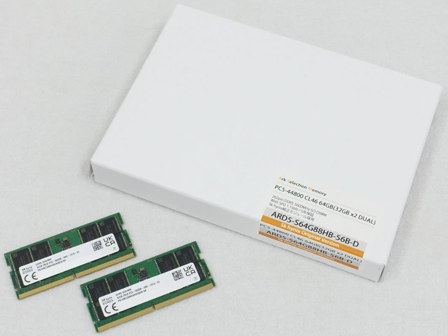 ARD5-S64G88HB-56B-D [SODIMM DDR5 PC5-44800 32GB 2���g] �̐��i�摜