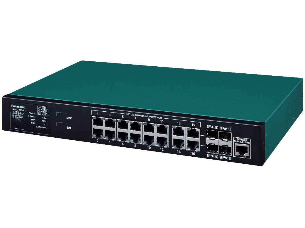 FA-ML12TPoE+ PN231293B5 [�O���[��/�u���b�N] �̐��i�摜