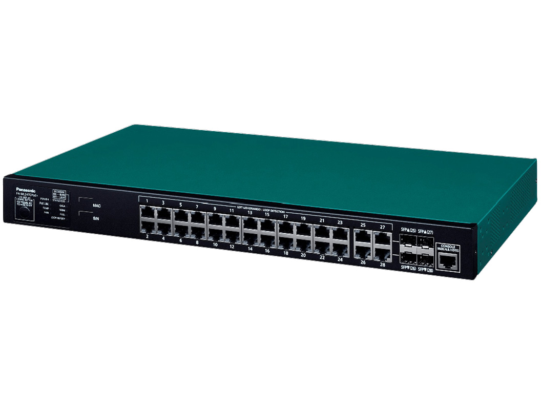 FA-ML24TCPoE+ PN232492B5 [�O���[��/�u���b�N] �̐��i�摜