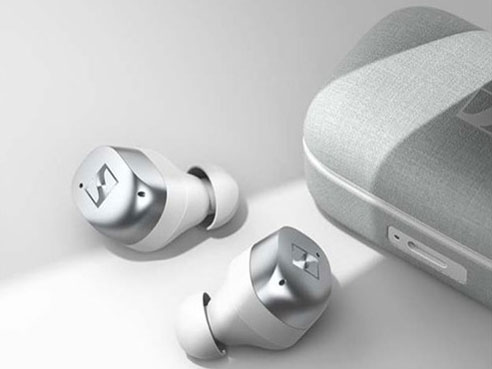 �w�{�� �t���i2�x MOMENTUM True Wireless 4 [White Silver] �̐��i�摜