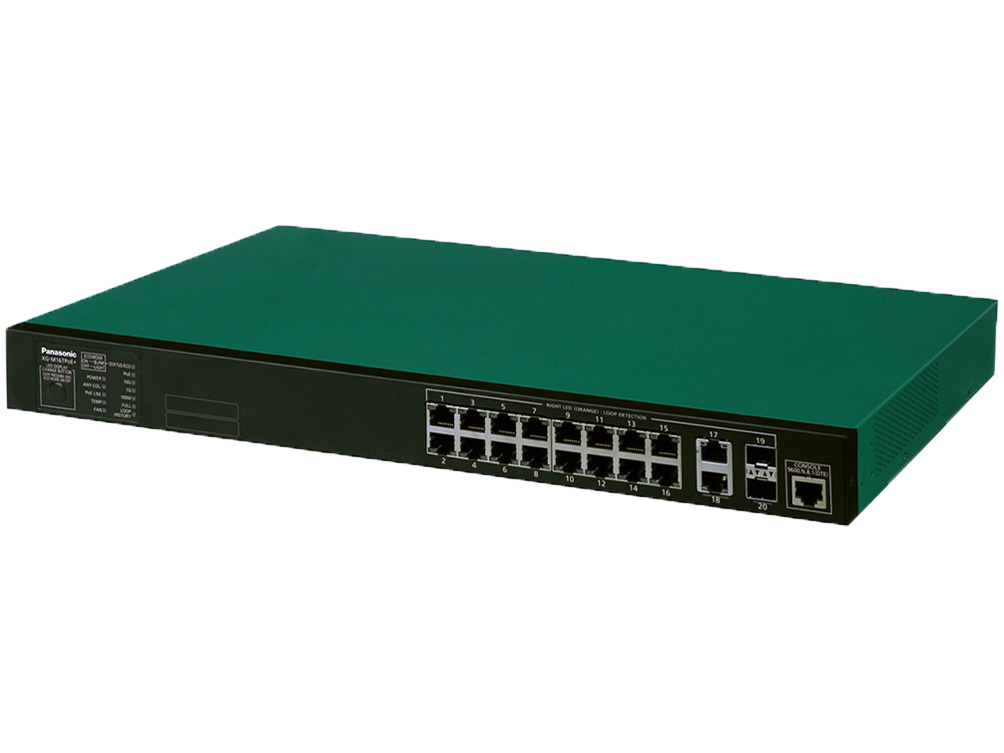 XG-M16TPoE+ PN83169B3 [�O���[��/�u���b�N] �̐��i�摜