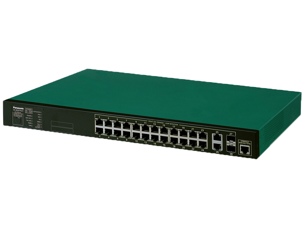 XG-M24TPoE+ PN83249B3 [�O���[��/�u���b�N] �̐��i�摜