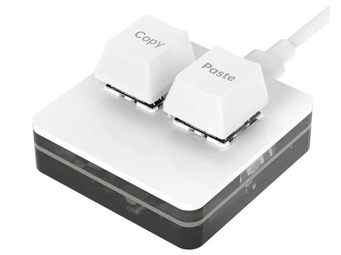 Tiny Keyboard �R�s�y�L�[�{�[�h 2key �Ԏ� [�z���C�g] �̐��i�摜