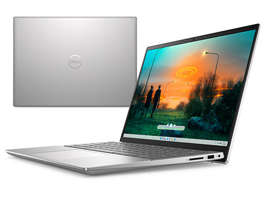 Inspiron 14 Ryzen 5 7530U�E8GB�������[�E256GB SSD���ځEOffice Personal 2021�t���f�� [�v���`�i�V���o�[] �̐��i�摜