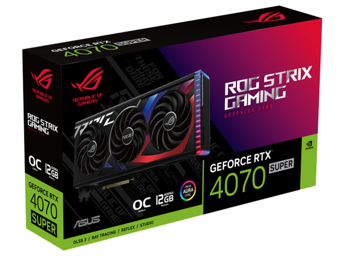 ROG-STRIX-RTX4070S-O12G-GAMING [PCIExp 12GB]