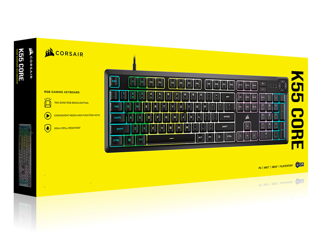 K55 CORE RGB CH-9226C65-JP [�u���b�N]