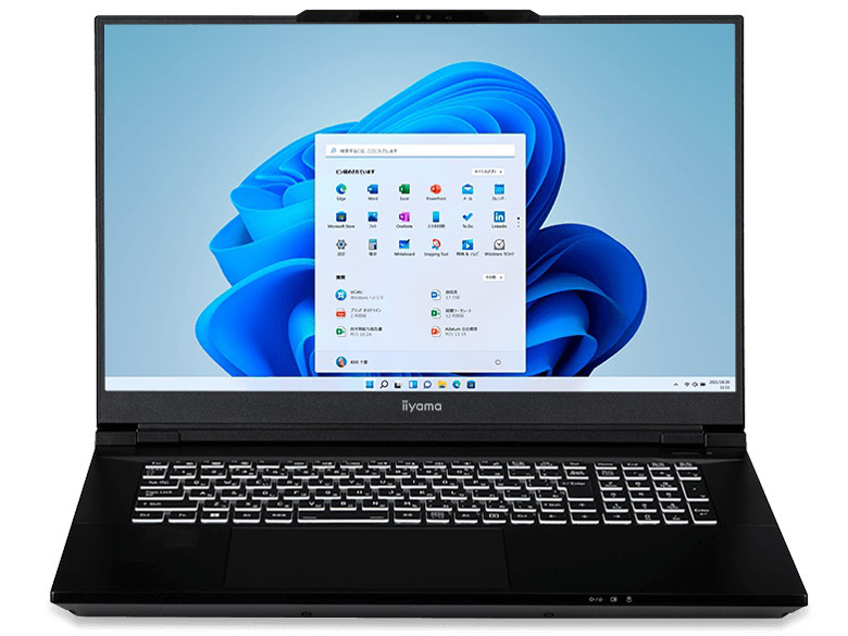 SENSE-17WG181-i7-VL2X Core i7 13700HX/32GB������/1TB NVMe M.2 SSD/RTX 4080/17�C���` WQHD �̐��i�摜