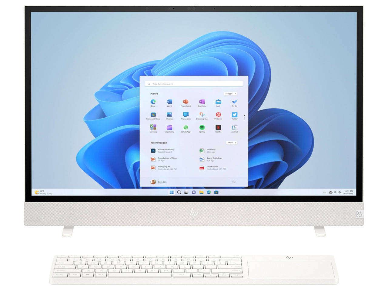 ENVY Move All-in-One 24 Core i5/16GB������/1TB SSD/QHD/IPS�^�b�`�f�B�X�v���C���� ���i.com���胂�f�� [�V�F���z���C�g] �̐��i�摜