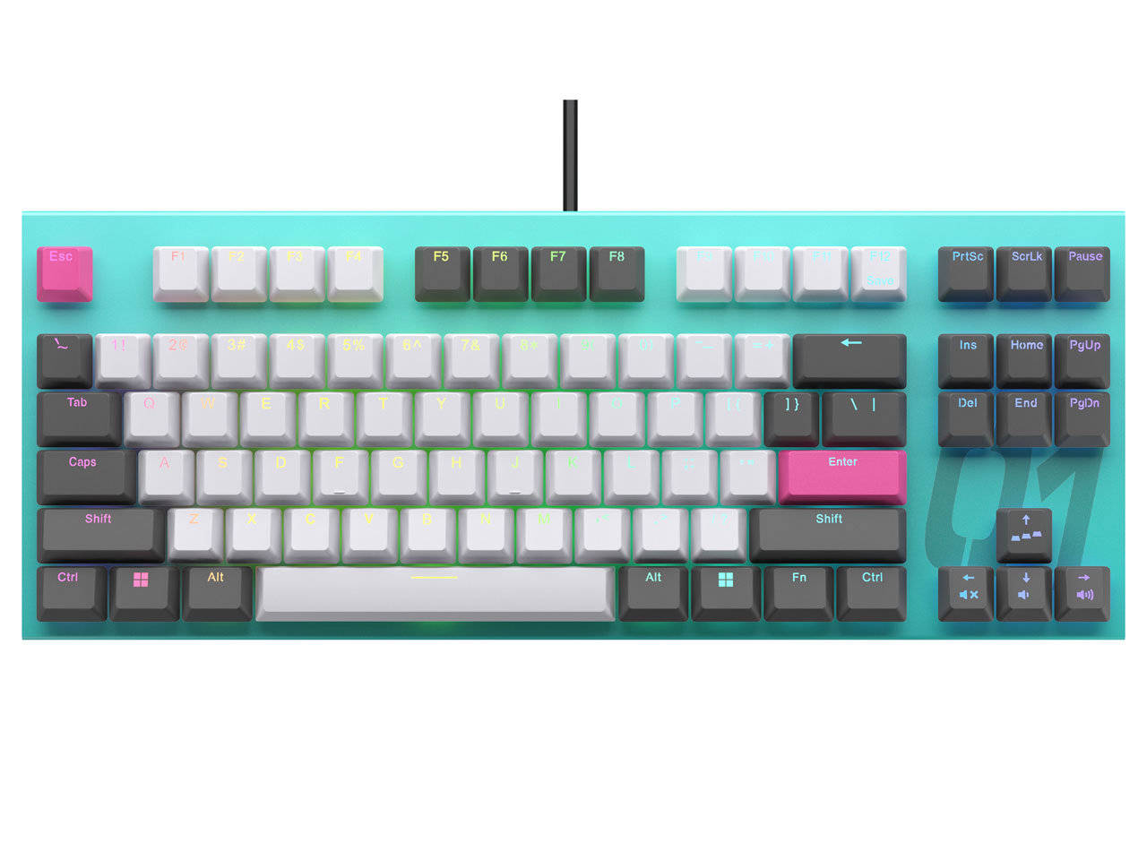 REALFORCE × �����~�N GX1 X1UDM1 [Blue-Green] �̐��i�摜