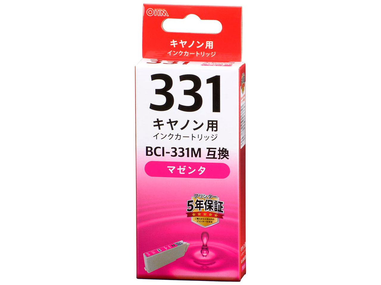 INK-C331-M [�L���m���p BCI-331M �}�[���^] �̐��i�摜