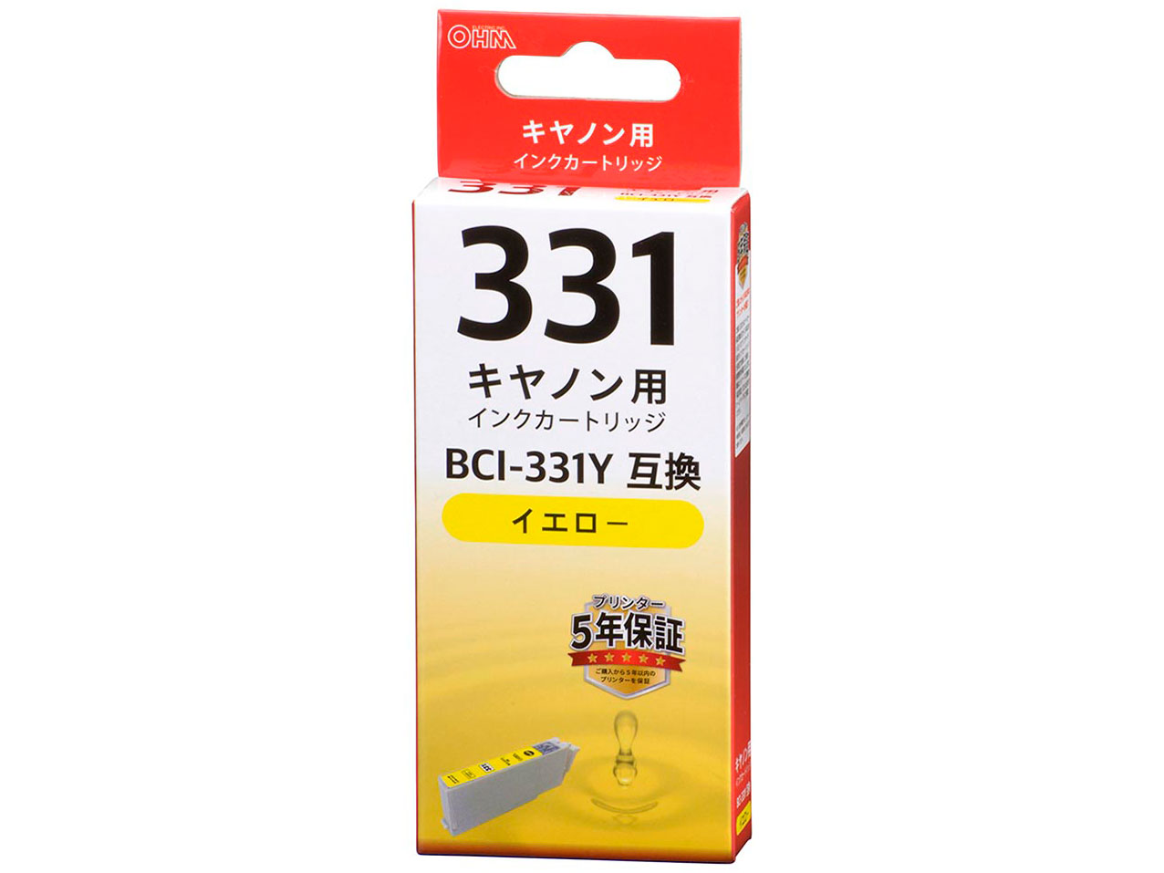 INK-C331-Y [�L���m���p BCI-331Y �C�G���[] �̐��i�摜