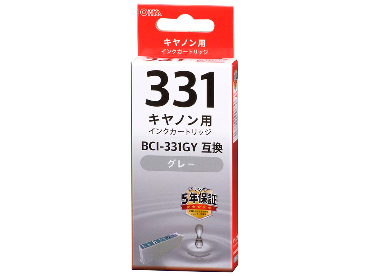INK-C331-GY [�L���m���p BCI-331GY �O���[] �̐��i�摜