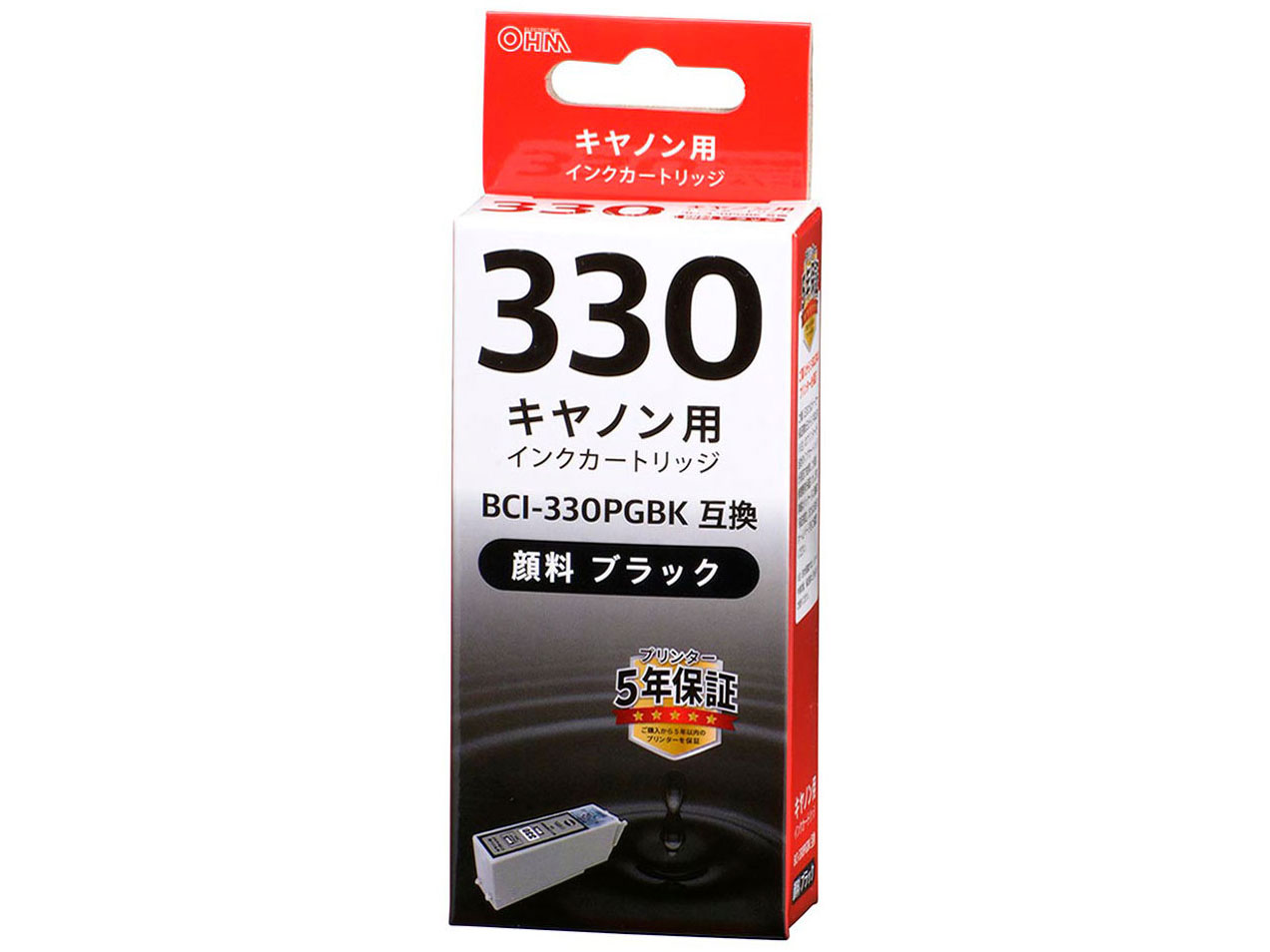 INK-C330-BK [�L���m���p BCI-330PGBK �u���b�N] �̐��i�摜