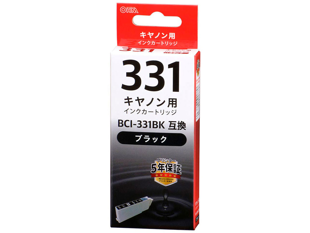 INK-C331-BK [�L���m���p BCI-331BK �u���b�N] �̐��i�摜