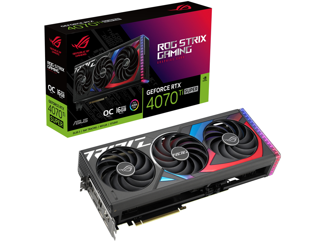 ROG-STRIX-RTX4070TIS-O16G-GAMING [PCIExp 16GB] �̐��i�摜