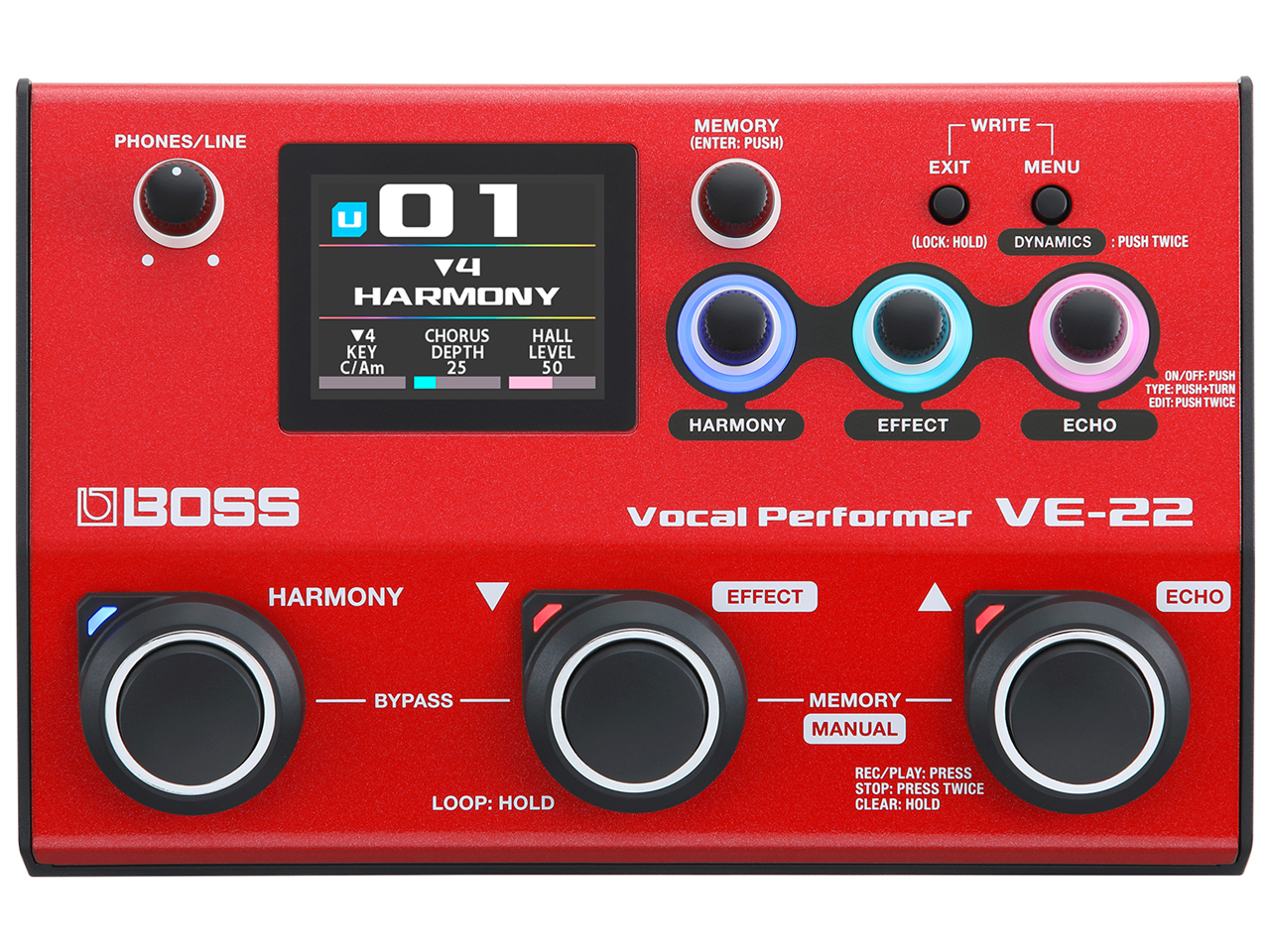Vocal Performer VE-22 �̐��i�摜