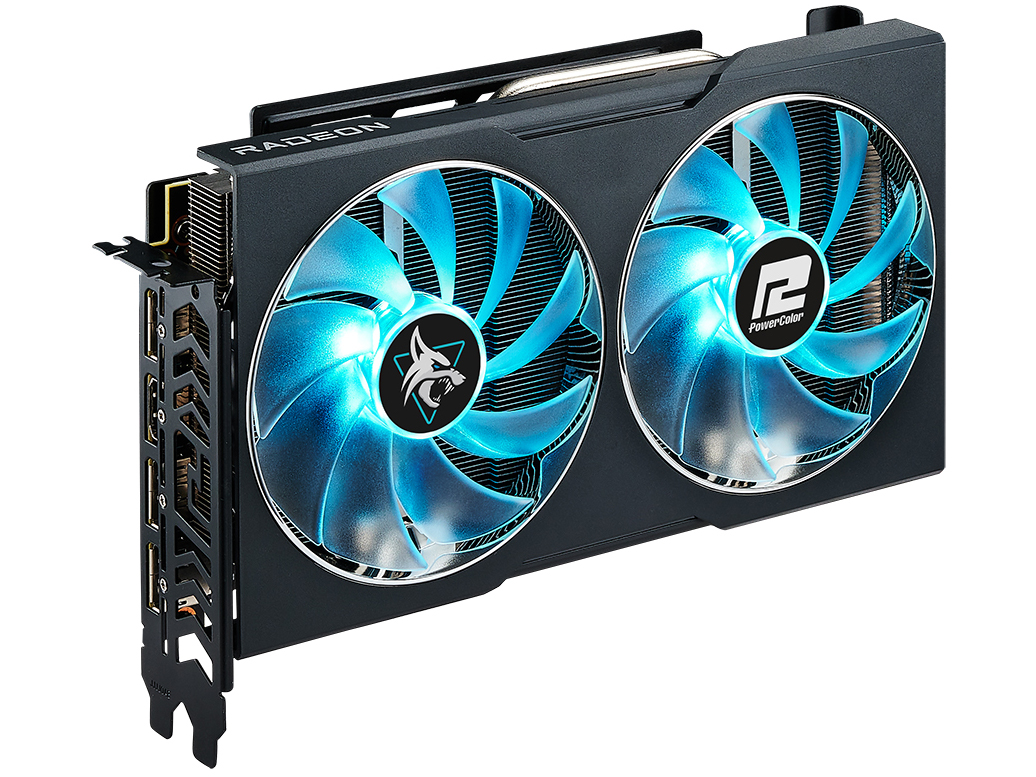 PowerColor Hellhound AMD Radeon RX 7600 XT 16GB GDDR6 RX7600XT 16G-L/OC [PCIExp 16GB]