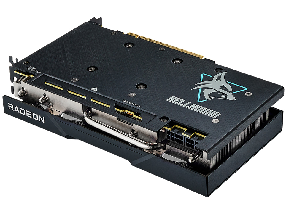 PowerColor Hellhound AMD Radeon RX 7600 XT 16GB GDDR6 RX7600XT 16G-L/OC [PCIExp 16GB]