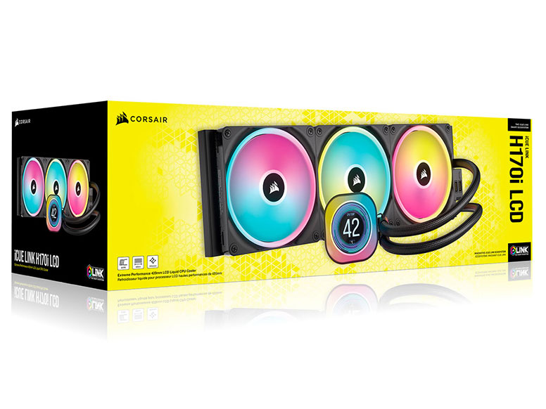 iCUE LINK H170i LCD CW-9061009-WW [�u���b�N]